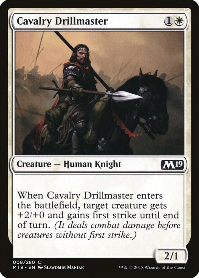 Cavalry Drillmaster [Core Set 2019 - 8]