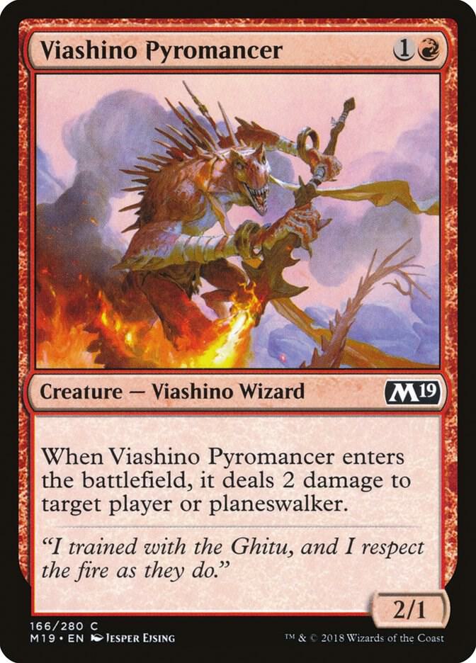 Viashino Pyromancer [Core Set 2019 - 166]
