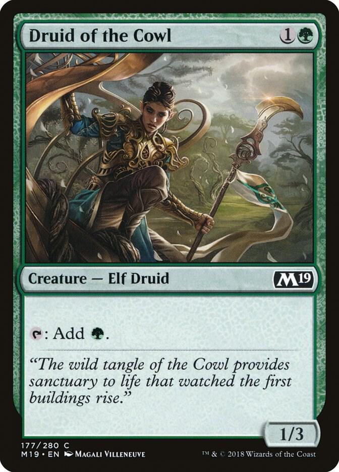 Druid of the Cowl [Core Set 2019 - 177]