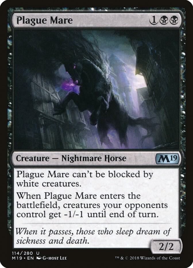 Plague Mare [Core Set 2019 - 114]