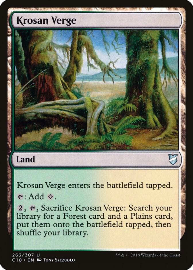 Krosan Verge [Commander 2018 - 263]