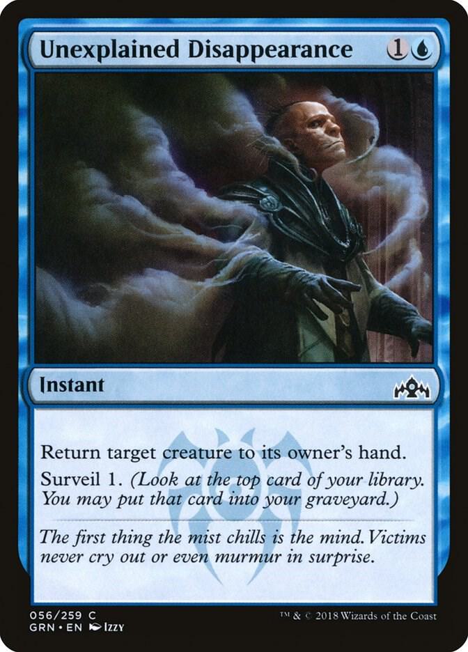 Unexplained Disappearance [Guilds of Ravnica - 56]