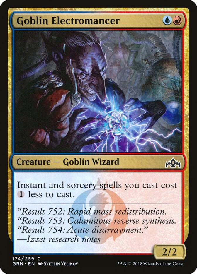 Goblin Electromancer [Guilds of Ravnica - 174]