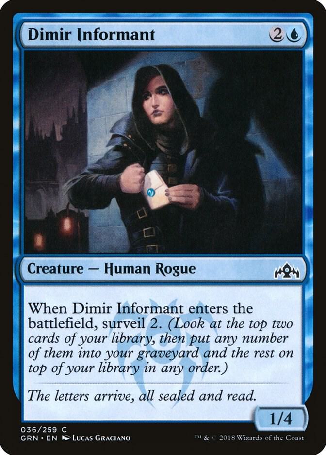 Dimir Informant [Guilds of Ravnica - 36]