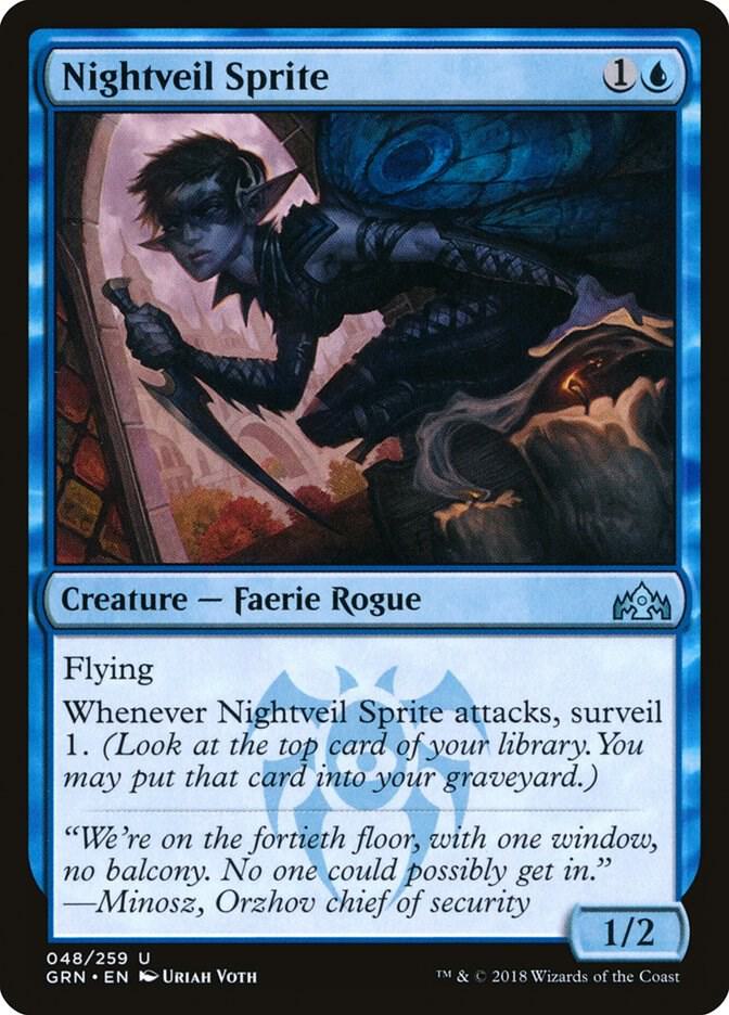 Nightveil Sprite [Guilds of Ravnica - 48]