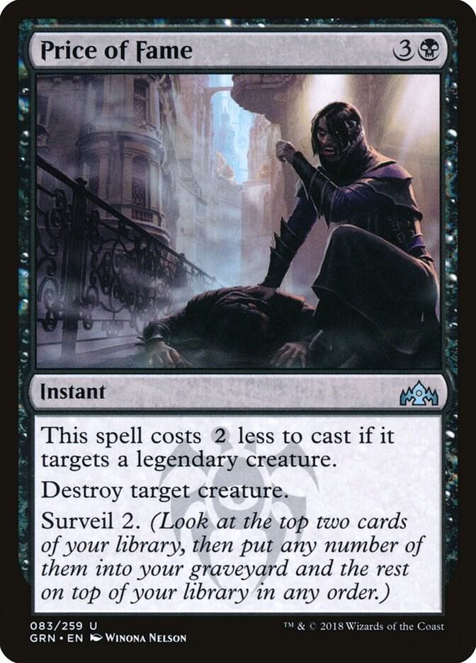 Price of Fame [Guilds of Ravnica - 83]