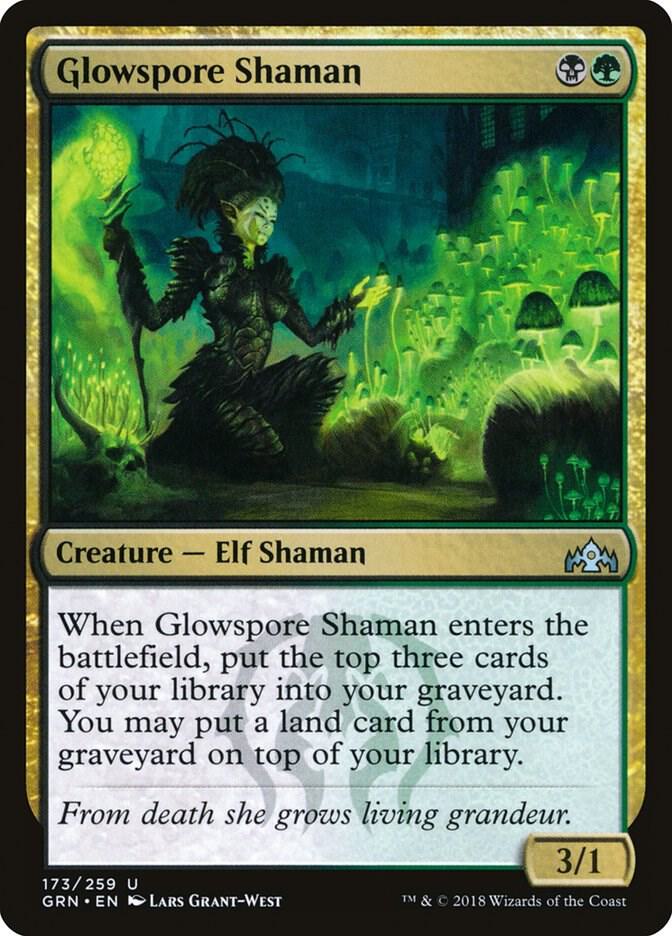 Glowspore Shaman [Guilds of Ravnica - 173]