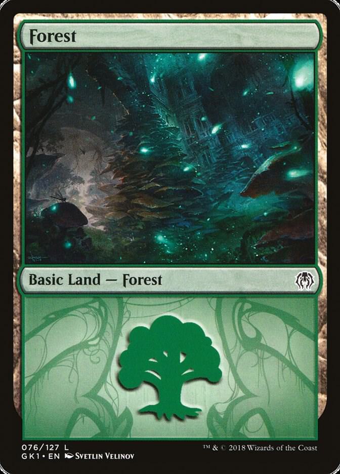Forest (076) [Guilds of Ravnica: Guild Kits - 76]