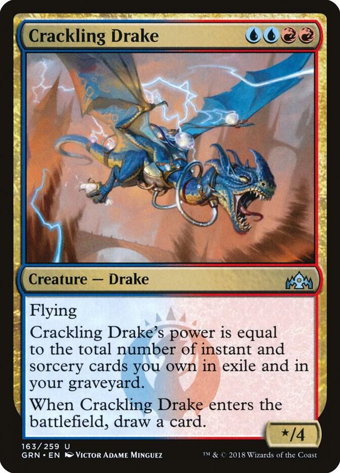 Crackling Drake [Guilds of Ravnica - 163]