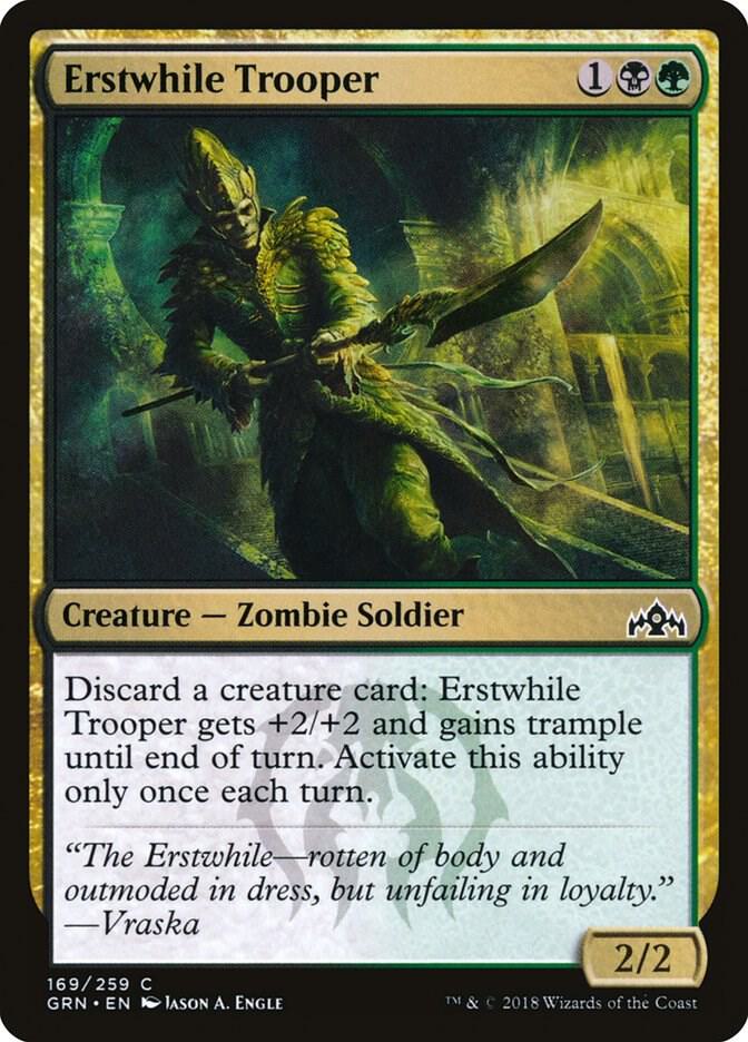 Erstwhile Trooper [Guilds of Ravnica - 169]