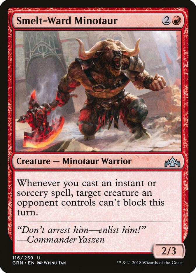 Smelt-Ward Minotaur [Guilds of Ravnica - 116]