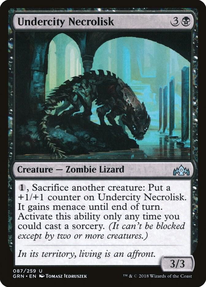 Undercity Necrolisk [Guilds of Ravnica - 87]