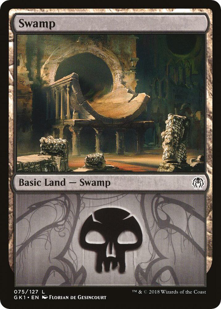 Swamp (075) [Guilds of Ravnica: Guild Kits - 75]