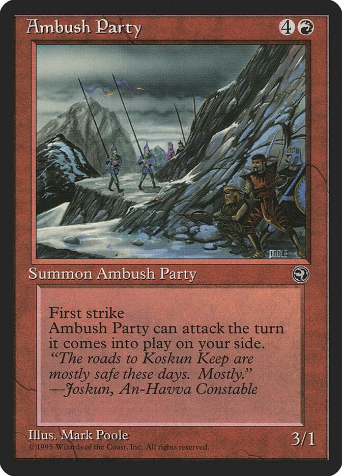 Ambush Party [Version 2] [Homelands - 80]