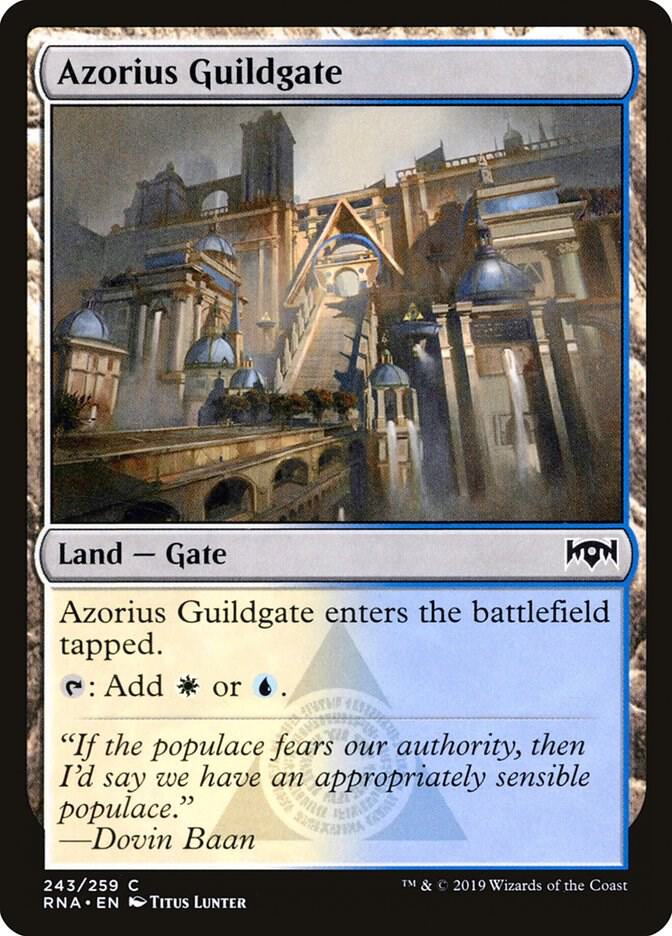 Azorius Guildgate (243) [Ravnica Allegiance - 243]
