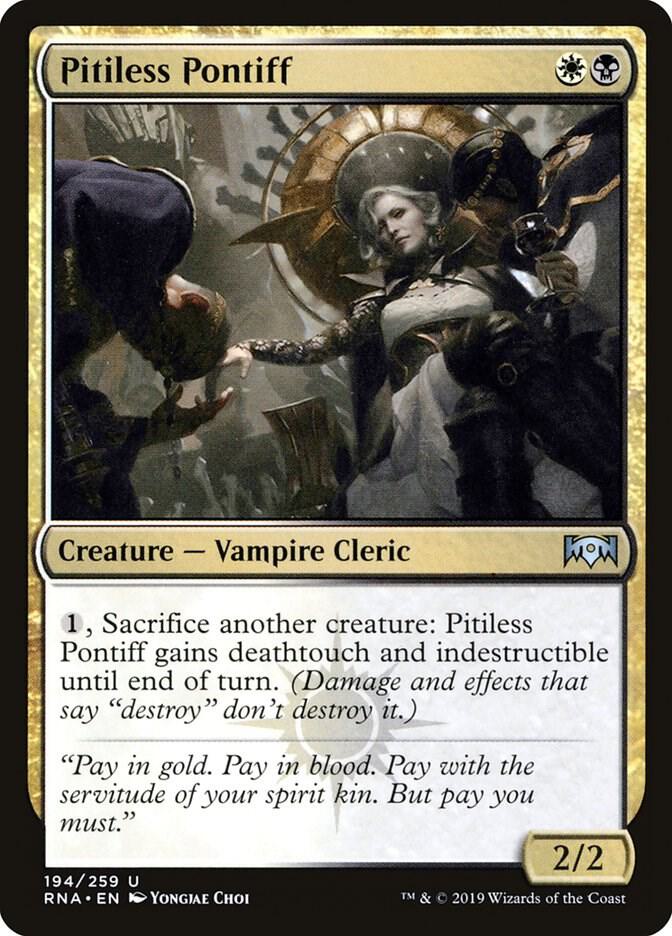 Pitiless Pontiff [Ravnica Allegiance - 194]