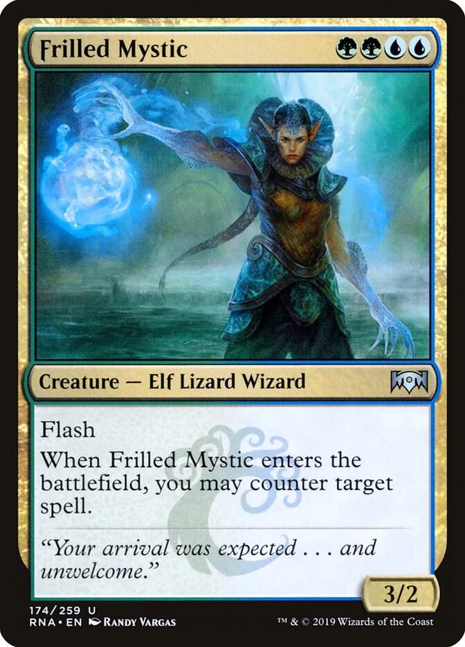 Frilled Mystic [Ravnica Allegiance - 174]
