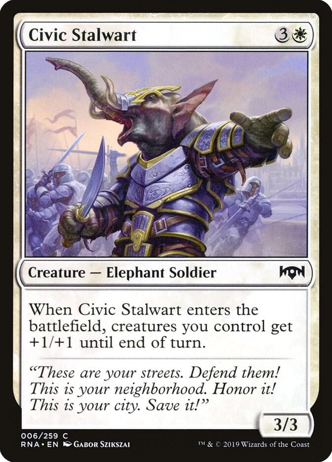 Civic Stalwart [Ravnica Allegiance - 6]