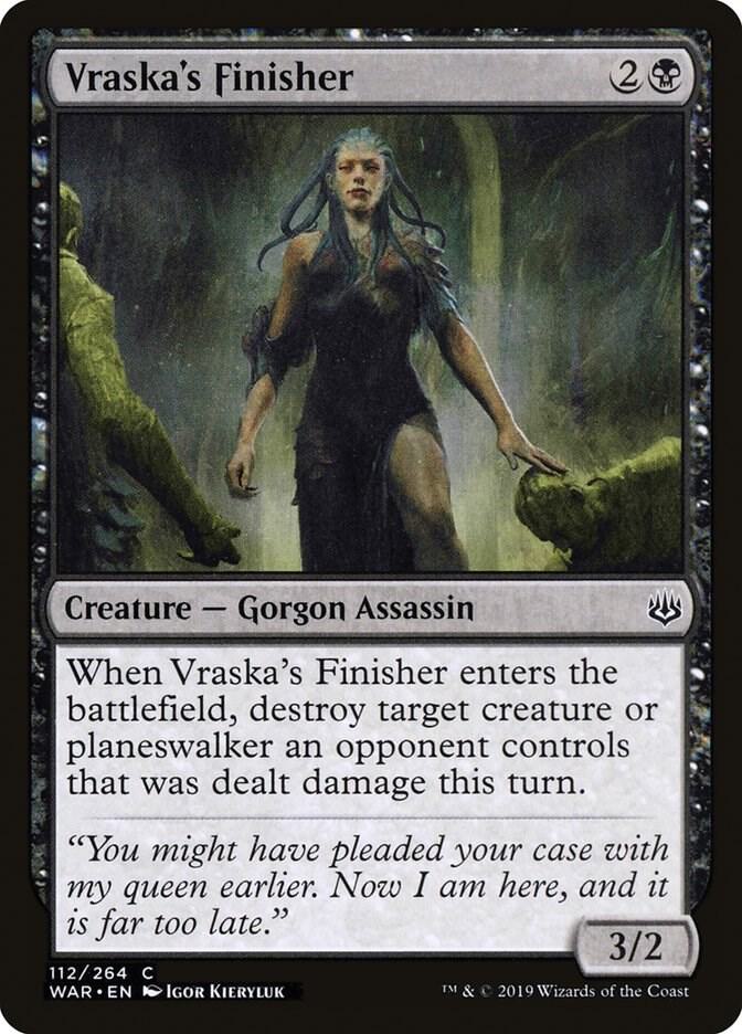 Vraska's Finisher [War of the Spark - 112]