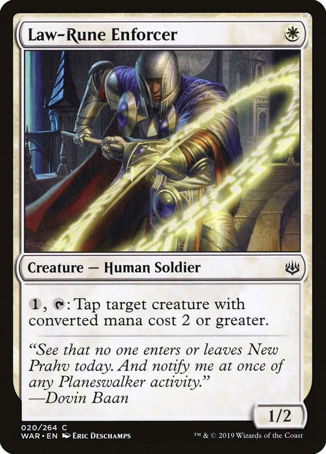Law-Rune Enforcer [War of the Spark - 20]