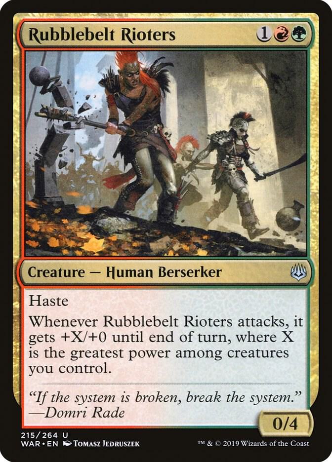 Rubblebelt Rioters [War of the Spark - 215]
