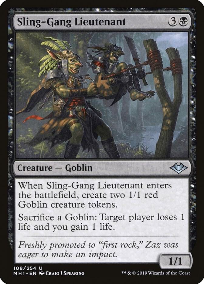 Sling-Gang Lieutenant [Modern Horizons - 108]