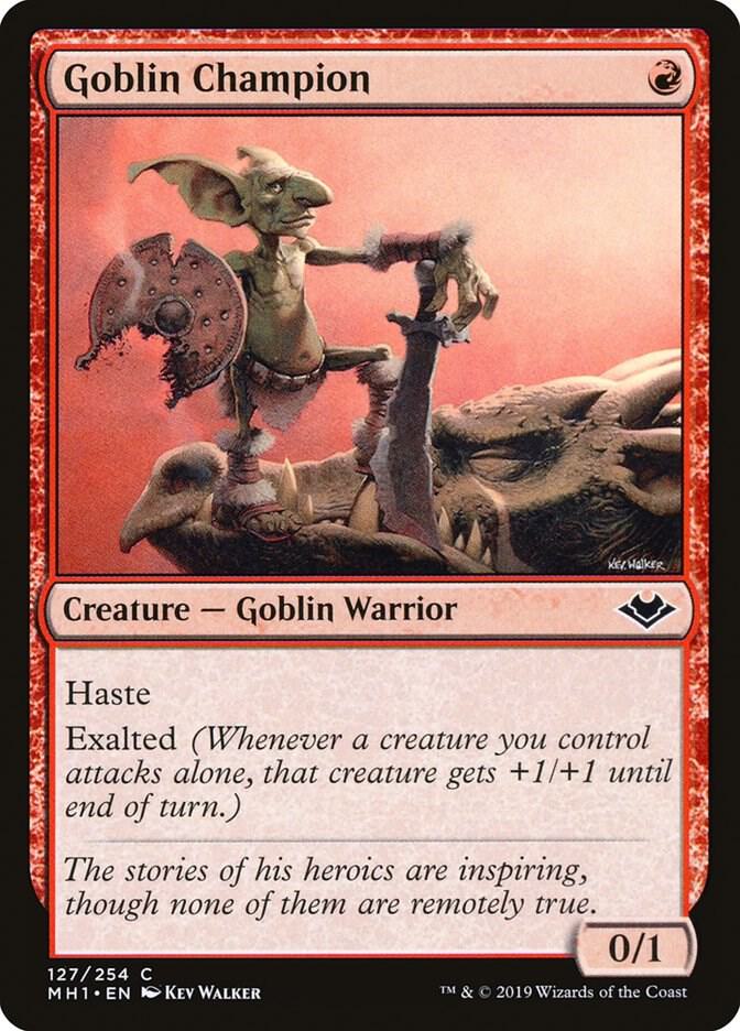 Goblin Champion [Modern Horizons - 127]