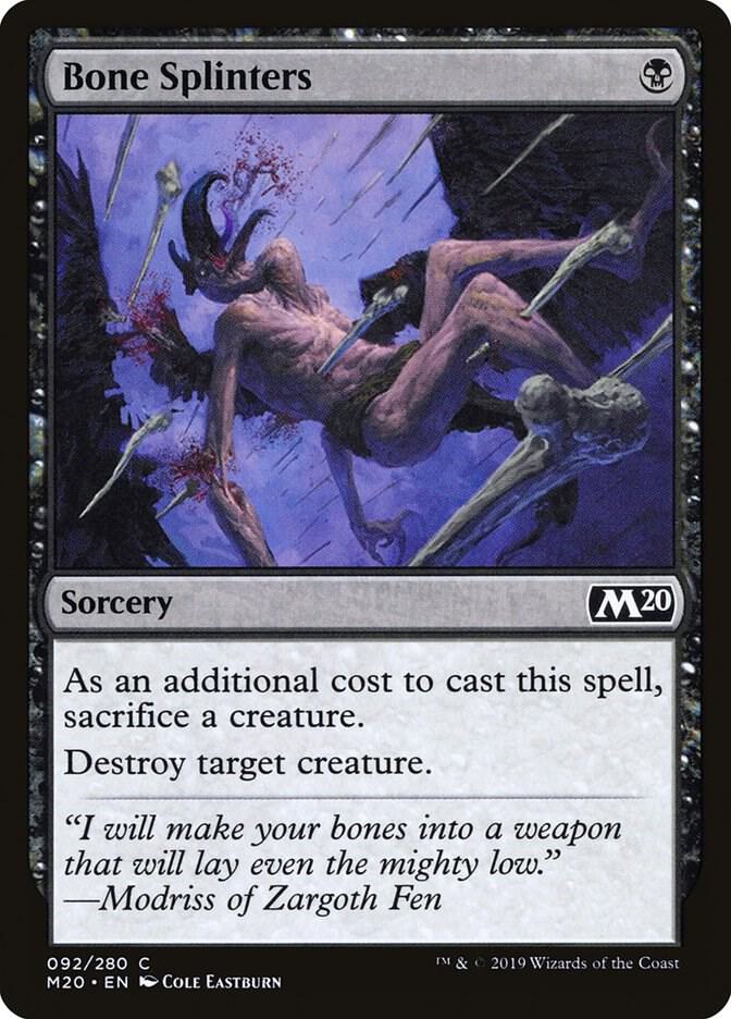 Bone Splinters [Core Set 2020 - 92]