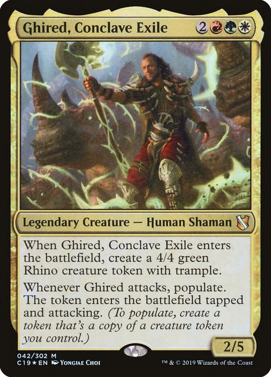 Ghired, Conclave Exile [Commander 2019 - 42]