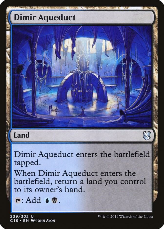 Dimir Aqueduct [Commander 2019 - 239]