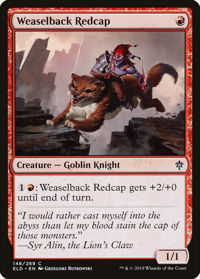 Weaselback Redcap [Throne of Eldraine - 148]