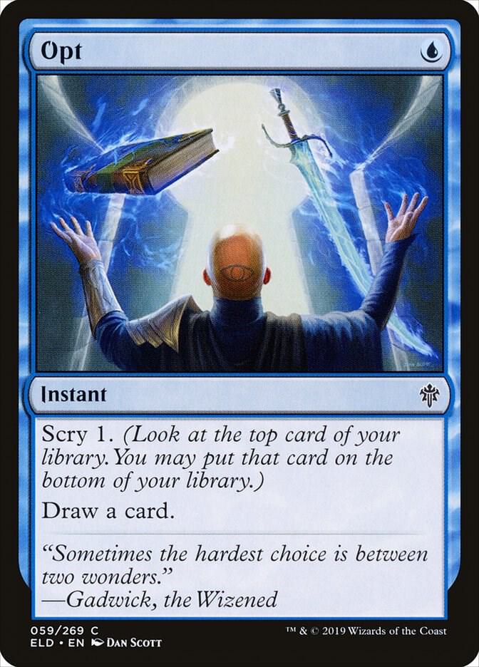 Opt [Throne of Eldraine - 59]