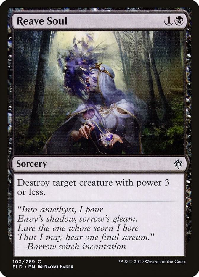 Reave Soul [Throne of Eldraine - 103]
