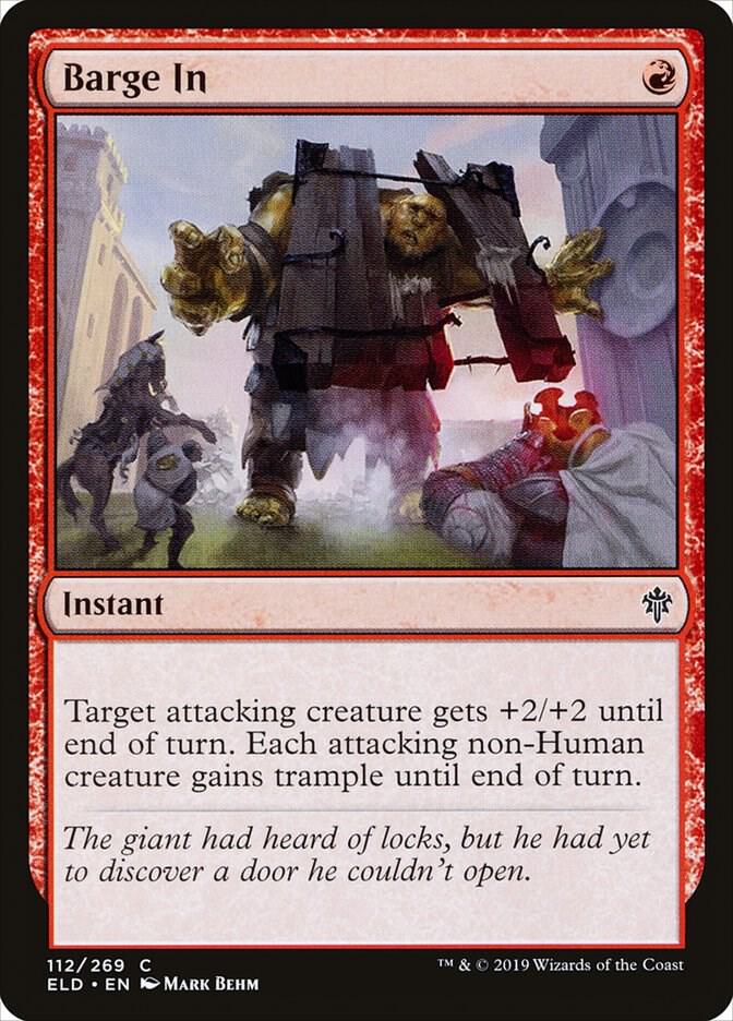 Barge In [Throne of Eldraine - 112]