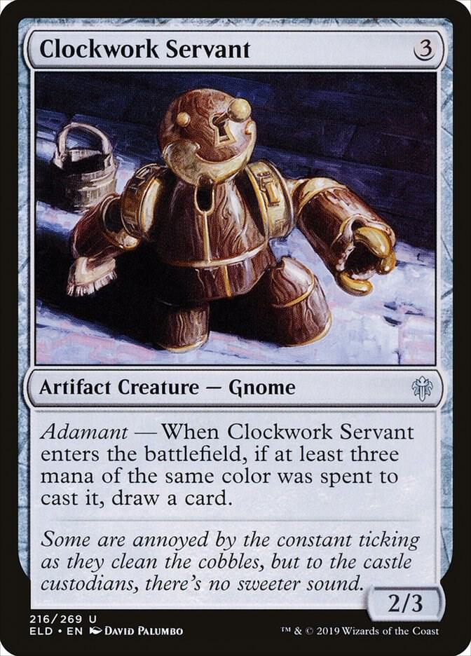 Clockwork Servant [Throne of Eldraine - 216]
