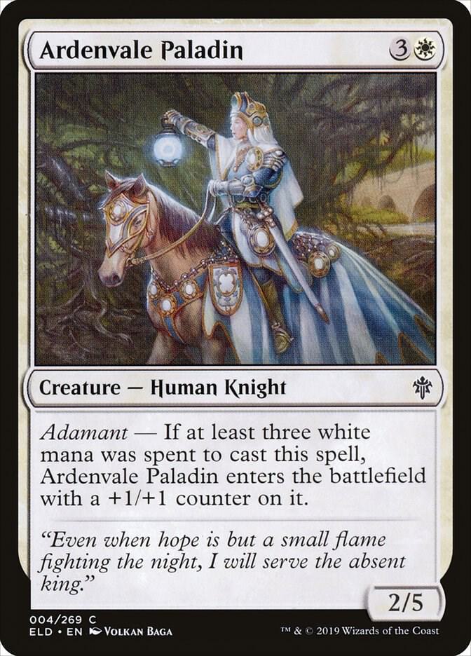 Ardenvale Paladin [Throne of Eldraine - 4]