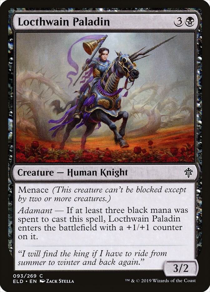 Locthwain Paladin [Throne of Eldraine - 93]