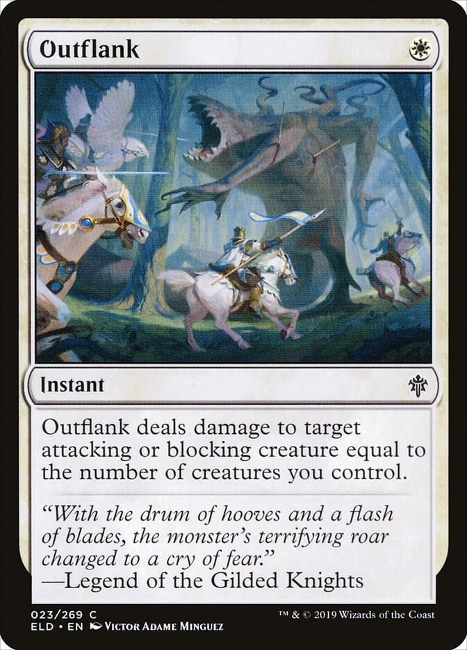 Outflank [Throne of Eldraine - 23]
