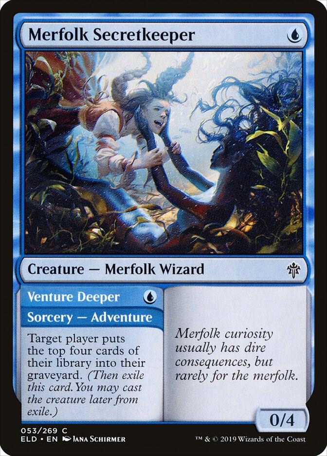 Merfolk Secretkeeper [Throne of Eldraine - 53]