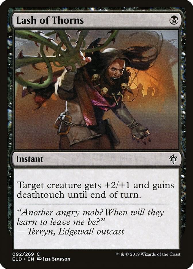 Lash of Thorns [Throne of Eldraine - 92]
