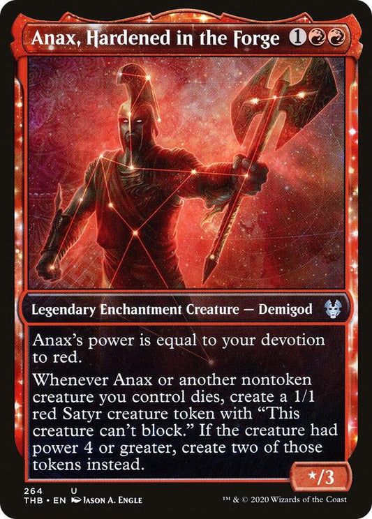 Anax, Hardened in the Forge (Showcase) [Theros Beyond Death - 264]