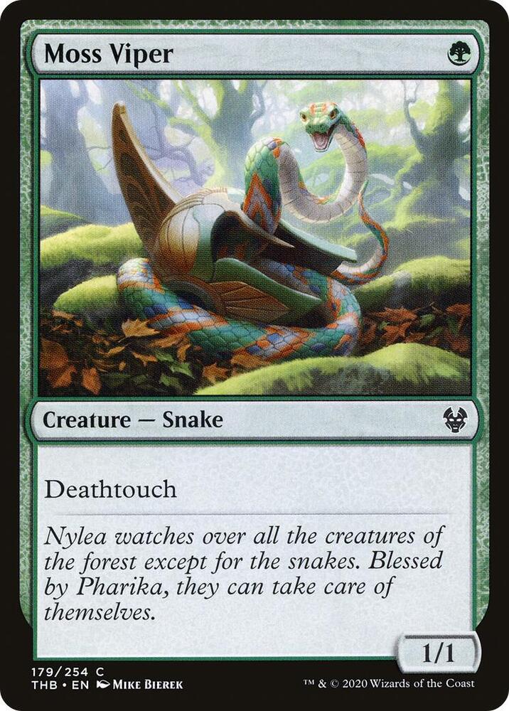 Moss Viper [Theros Beyond Death - 179]