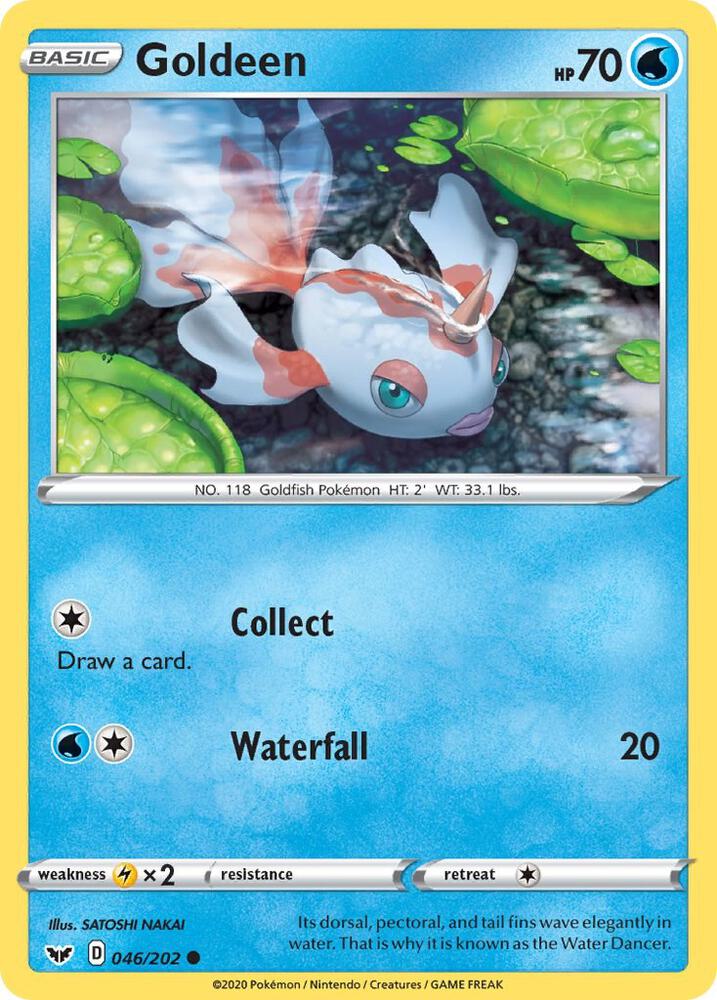 Goldeen (046) [SWSH01: Sword & Shield Base Set - 046/202]