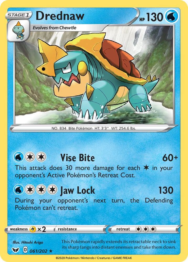 Drednaw [SWSH01: Sword & Shield Base Set - 061/202]