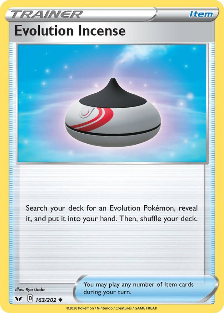 Evolution Incense [SWSH01: Sword & Shield Base Set - 163/202]