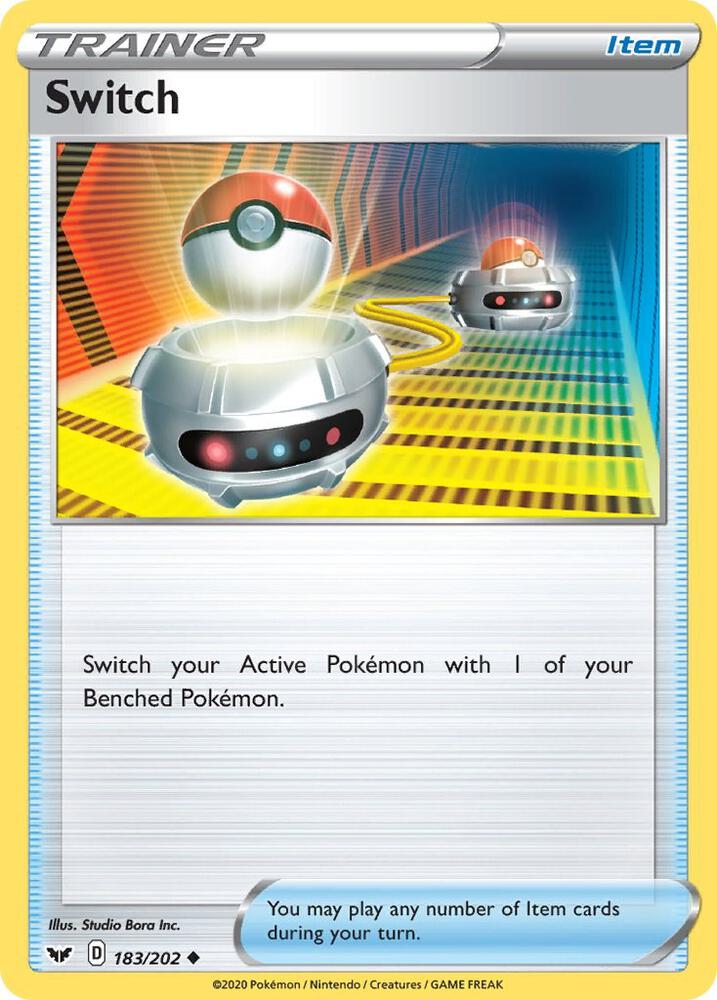 Switch [SWSH01: Sword & Shield Base Set - 183/202]