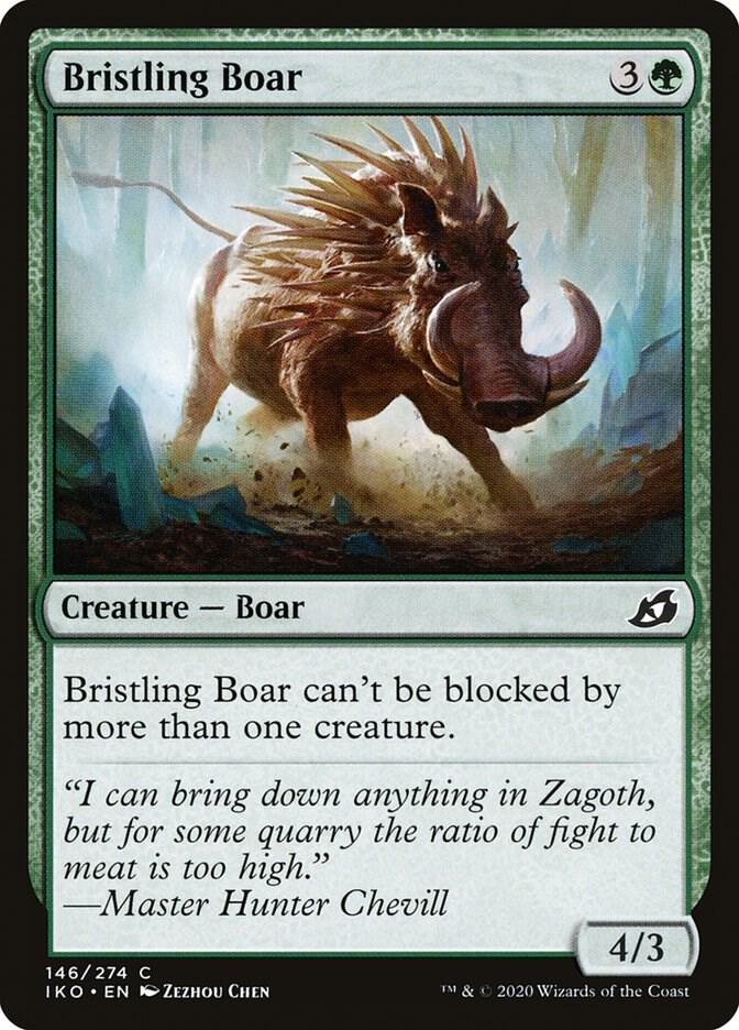 Bristling Boar [Ikoria: Lair of Behemoths - 146]