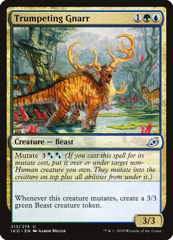 Trumpeting Gnarr [Ikoria: Lair of Behemoths - 213]