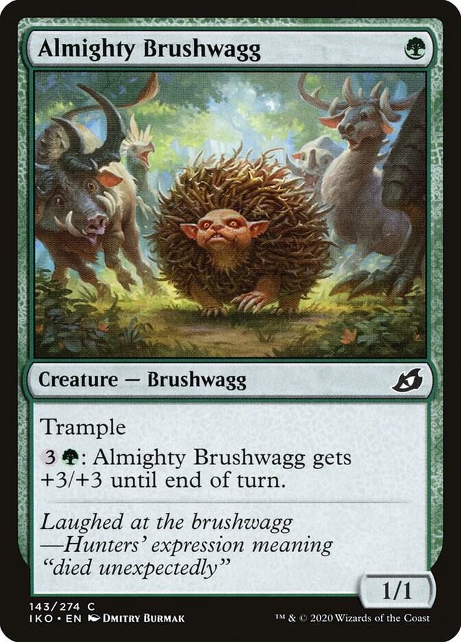 Almighty Brushwagg [Ikoria: Lair of Behemoths - 143]