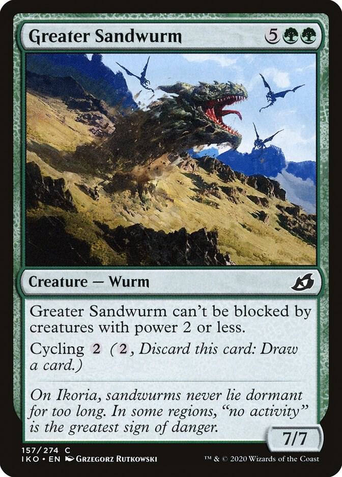 Greater Sandwurm [Ikoria: Lair of Behemoths - 157]